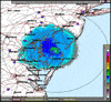 Base Reflectivity image from Dover AFB