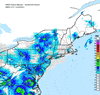 Composite Base Reflectivity image from the Northeastern USA