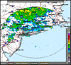 Base Reflectivity image from Upton NY