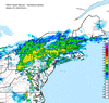 Composite Base Reflectivity image from the Northeastern USA