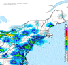 Composite Base Reflectivity image from the Northeastern USA