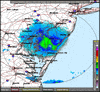 Base Reflectivity image from Dover AFB