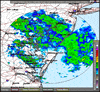 Base Reflectivity image from Dover AFB