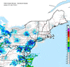 Composite Base Reflectivity image from the Northeastern USA