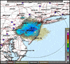 Base Reflectivity image from Fort Dix