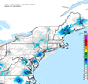 Composite Base Reflectivity image from the Northeastern USA