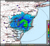 Base Reflectivity image from Dover AFB