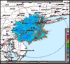 Base Reflectivity image from Fort Dix