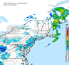 Composite Base Reflectivity image from the Northeastern USA