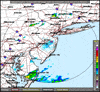 Base Reflectivity image from Fort Dix