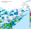 Composite Base Reflectivity image from the Northeastern USA