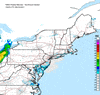 Composite Base Reflectivity image from the Northeastern USA