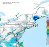 Composite Base Reflectivity image from the Northeastern USA