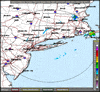 Base Reflectivity image from Upton NY