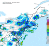 Composite Base Reflectivity image from the Northeastern USA