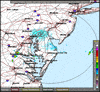 Base Reflectivity image from Dover AFB