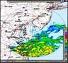 Base Reflectivity image from Dover AFB