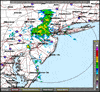 Base Reflectivity image from Fort Dix