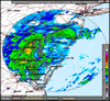 Base Reflectivity image from Dover AFB