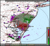 Base Velocity image from Dover AFB