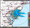 Base Reflectivity image from Dover AFB