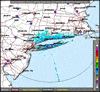 Base Reflectivity image from Upton NY