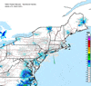 Composite Base Reflectivity image from the Northeastern USA