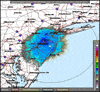 Base Reflectivity image from Fort Dix