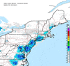 Composite Base Reflectivity image from the Northeastern USA