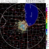 base reflectivity image from chicago, il