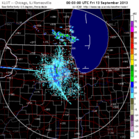 base reflectivity image from chicago, il