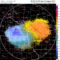 base velocity image from la crosse, wi