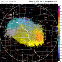 base velocity image from la crosse, wi