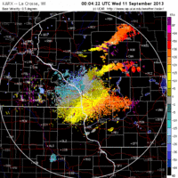 base velocity image from la crosse, wi