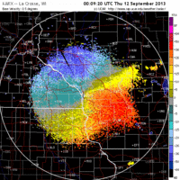 base velocity image from la crosse, wi