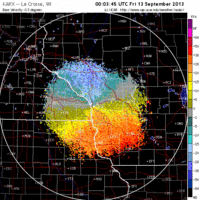 base velocity image from la crosse, wi