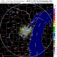 base reflectivity image from green bay, wi