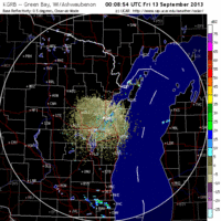 base reflectivity image from green bay, wi