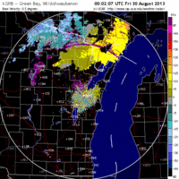 base velocity image from green bay, wi