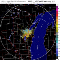 base velocity image from green bay, wi