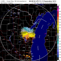 base velocity image from green bay, wi