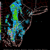 Base Reflectivity image from Fort Dix