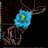 Base Reflectivity image from Fort Dix