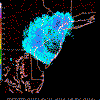 Base Reflectivity image from Fort Dix