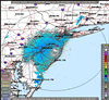 Base Reflectivity image from Fort Dix