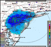 Base Reflectivity image from Fort Dix