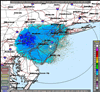 Base Reflectivity image from Fort Dix