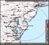 Base Reflectivity image from Dover AFB