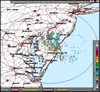 Base Reflectivity image from Dover AFB