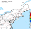 Composite Base Reflectivity image from the Northeastern USA